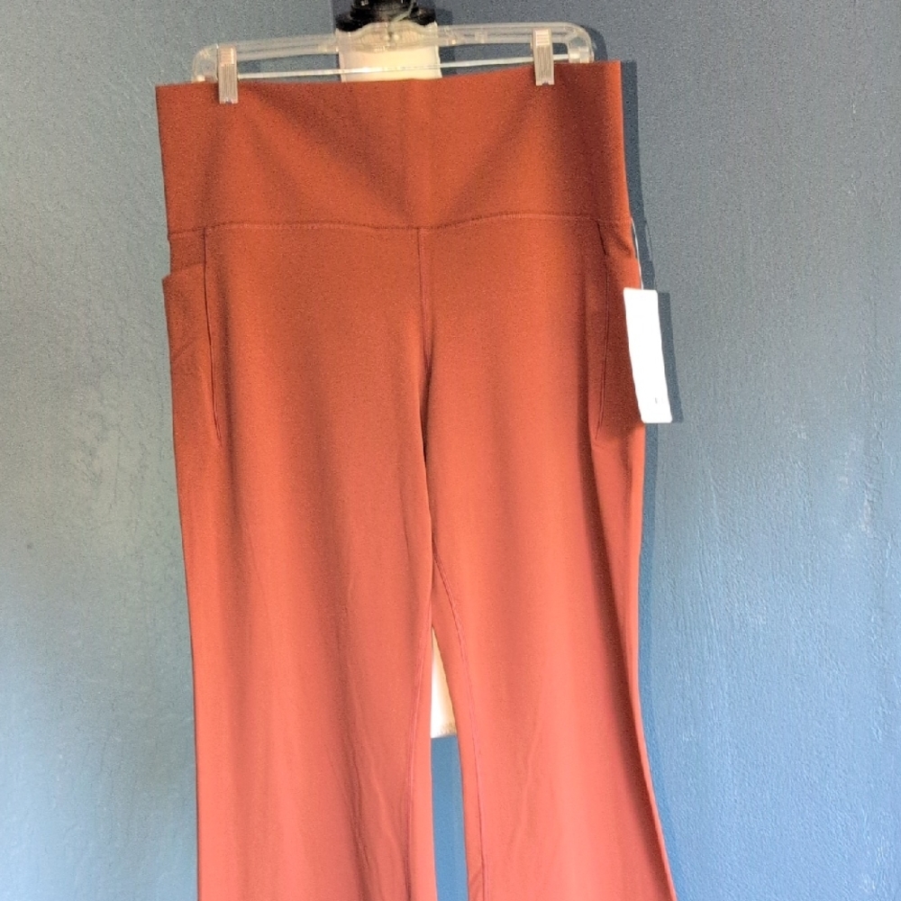 Athleta Brown Wide Leg Pants Jumpsuits